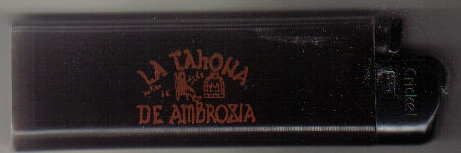 MECHERO Encendedor MARCA CRICKET LA TAHONA DE AMBROXIA LEON Briquet Accendino 7,3cm 